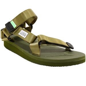 Suicoke Olive Green Sandals